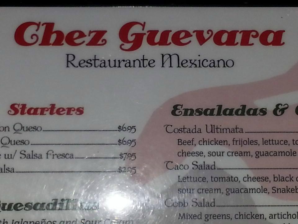 Chez Guevara Restaurant