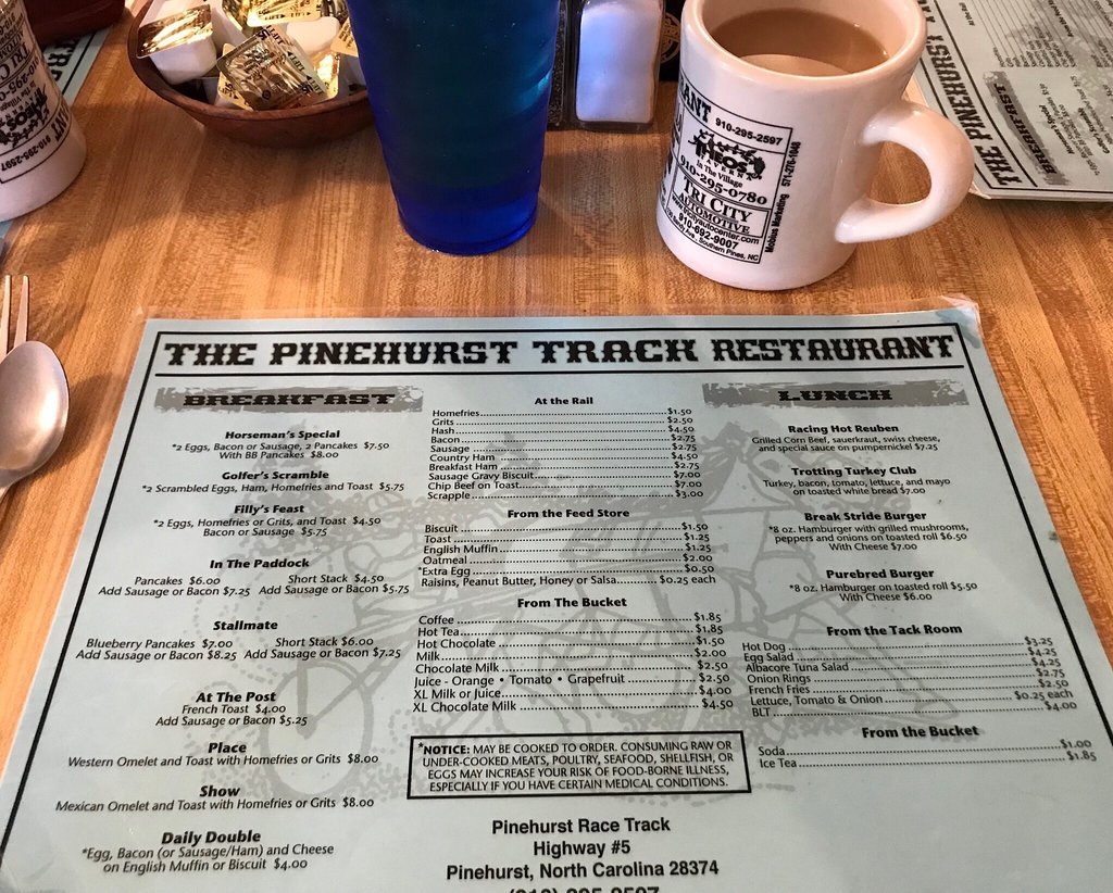 Pinehurst Track Restaurant