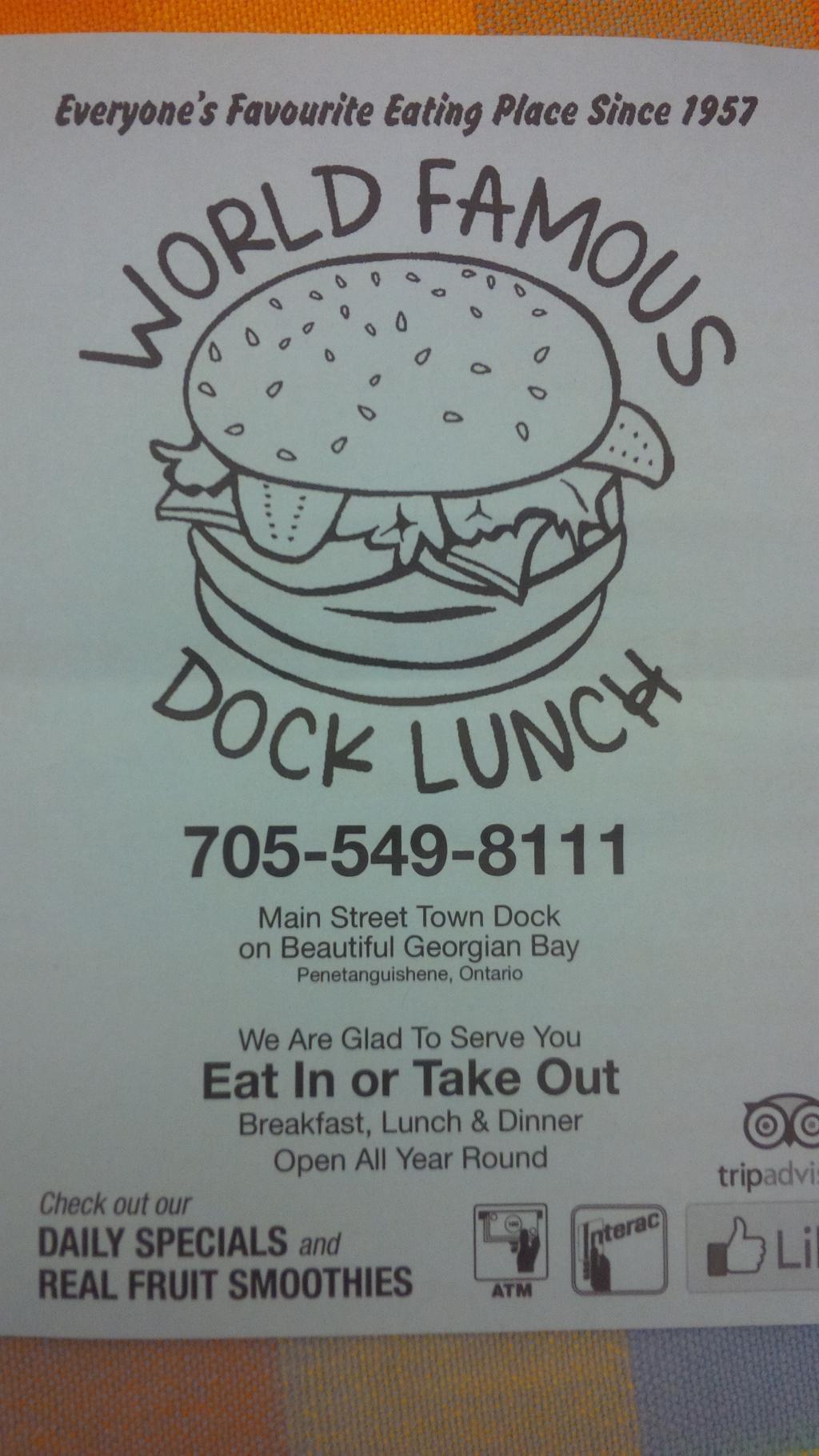 World Famous Dock Lunch